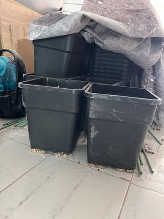 Macetas 11L Plástico (17 unidades)