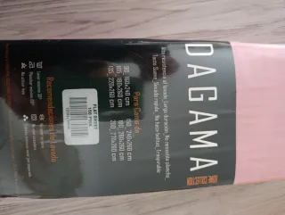 Sábana D'AGAMA 150x200 cm Rosa