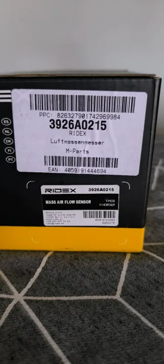 Caudalímetro RIDEX nuevo sin usar