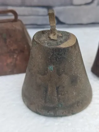 Lote de 3 campanas antiguas