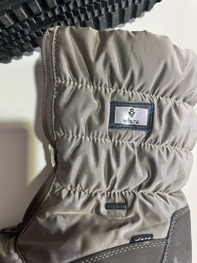 Botas de frío vista pro-tex beige/gris