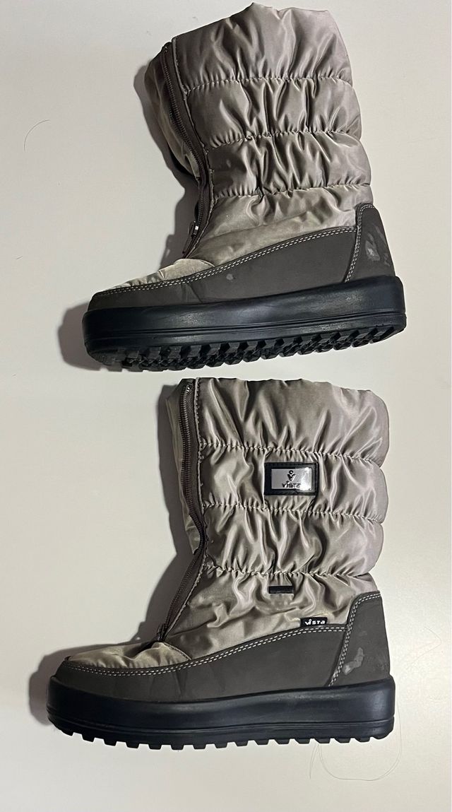 Botas de frío vista pro-tex beige/gris