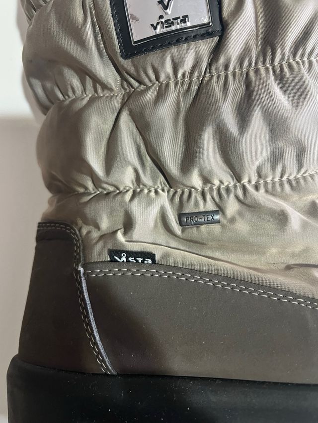 Botas de frío vista pro-tex beige/gris