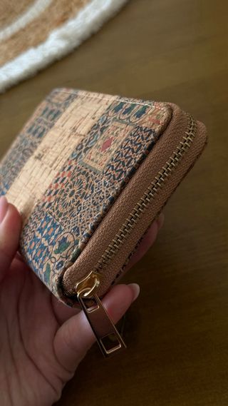 Cartera estilo boho con estampado artesa