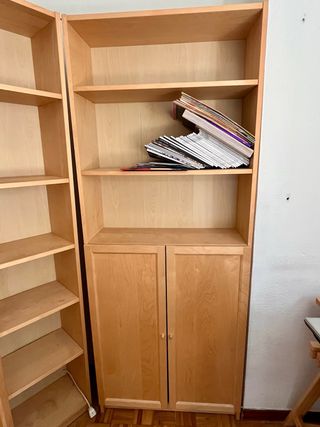 Libreria 80cm Billy Ikea in legno