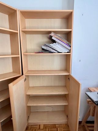 Libreria 80cm Billy Ikea in legno