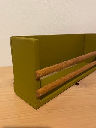 Porta Spezie in legno stile Country