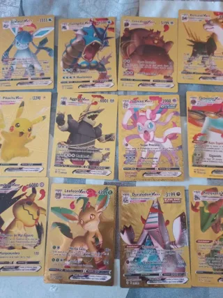 Cartas Pokémon Oro V Max