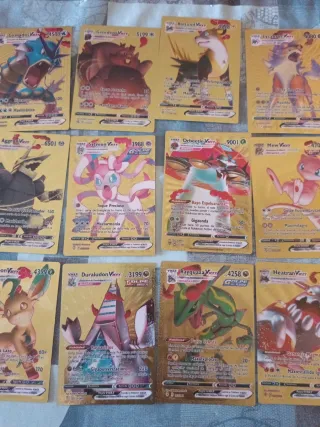 Cartas Pokémon Oro V Max
