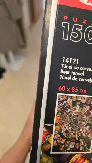 Puzzle Educa 1500 Botellas Cerveza