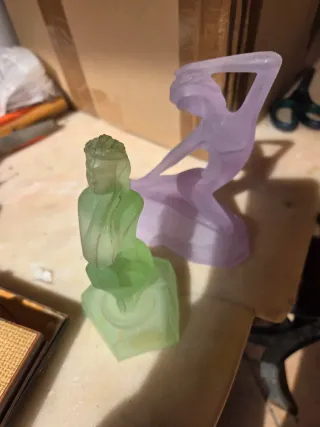 Oggetti in vetro ornamentali