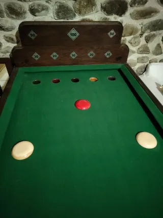 Mesa de billar antigua