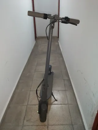 Patinete eléctrico gris