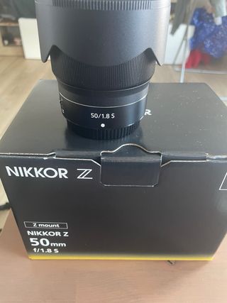 Objetivo Nikon Z 50mm f/1.8 S