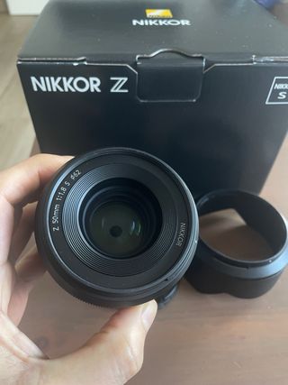 Objetivo Nikon Z 50mm f/1.8 S