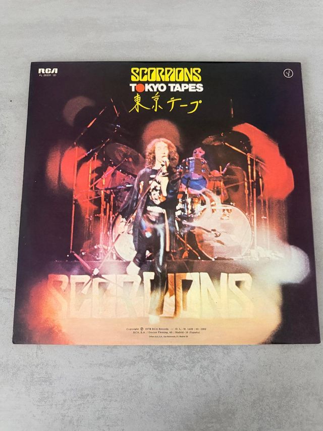 Vinilo Scorpions - Tokyo Tapes y Animal Magnetism