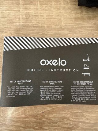 Protecciones Oxelo Patinaje Niños