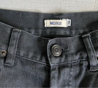 Falda vaquera negra Brandy Melville