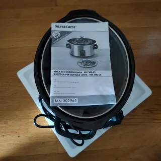 Olla de cocción lenta SilverCrest, instrucciones