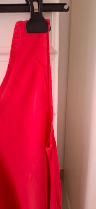 Canotta Manuka in viscosa e cotone rossa