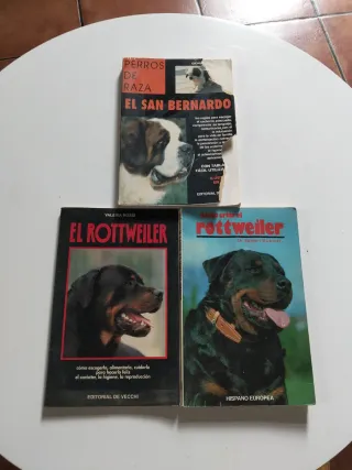 Libros Perros: San Bernardo y Rottweiler