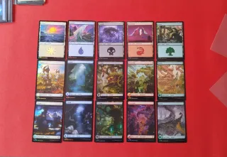 Tierras Magic Lorwyn Eclipsado Foil Pack 15
