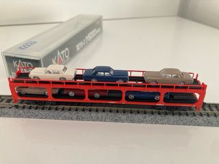 Vagón Portacoches KATO N 8018-2