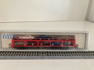 Vagón Portacoches KATO N 8018-2