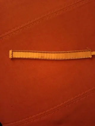 Pulsera vintage eslabones dorados