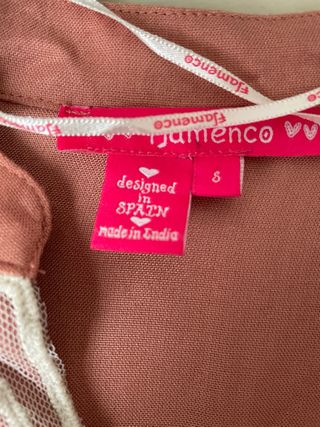 Blusa Flamenco Chic Talla S sin usar