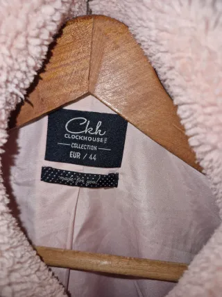 Chaqueta borreguita rosa