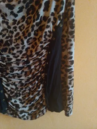 Camiseta Morgan Animal Print Talla M