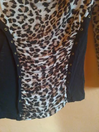 Camiseta Morgan Animal Print Talla M