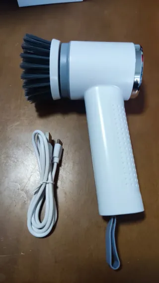 Cepillo Eléctrico Limpieza 360° + 5 Cabezales