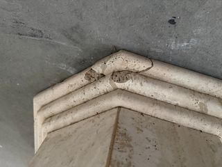 Mesa redonda cristal marmol 120x75