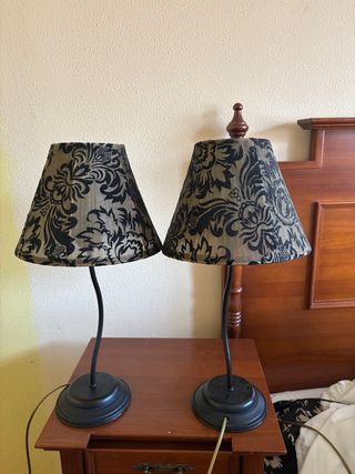 Juego de 2 lámparas de mesa