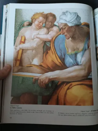 Miguel Ángel y Rafael en el Vaticano