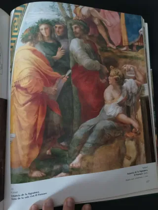 Miguel Ángel y Rafael en el Vaticano