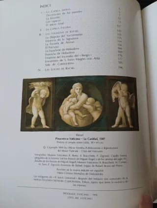 Miguel Ángel y Rafael en el Vaticano