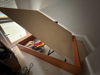 Canapé 135cm Marrón