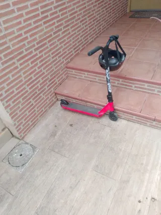 Patinete Oxelo Freestyle con Casco