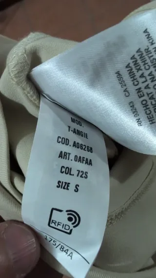 T-shirt Diesel beige con logo taglia s