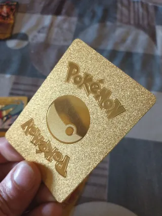 Lote Cartas Pokémon EX Oro