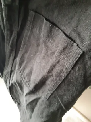 Sobrecamisa H&M Negra Hombre.