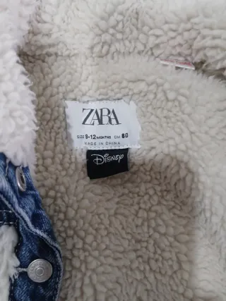 Chaqueta vaquera ZARA forrada