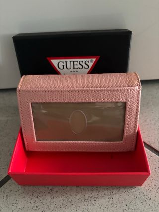 Portafoglio Guess Rosa