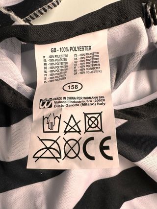 Disfraz Preso 10-11 años (158cm)