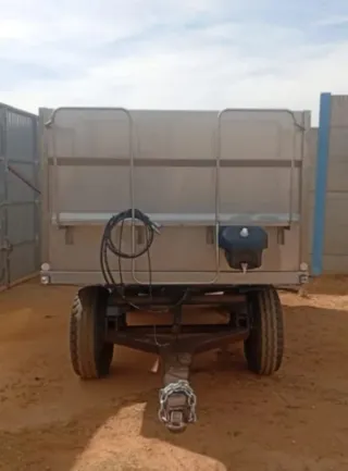 Remolque Bañera Acero Inoxidable