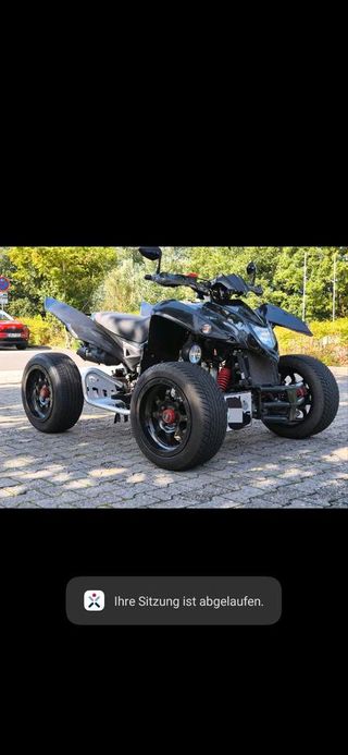 Quad Adly Hurricane 320 Flat Negro