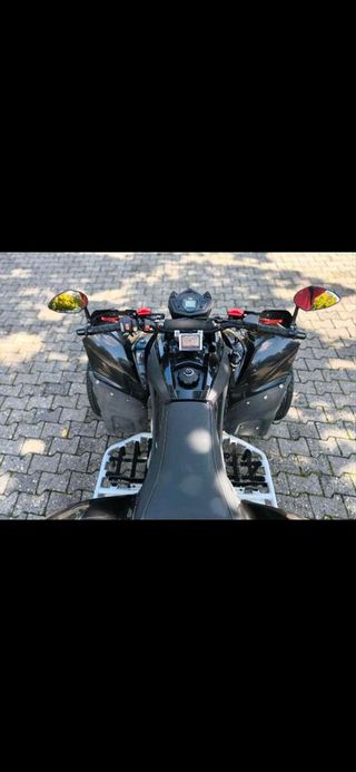 Quad Adly Hurricane 320 Flat Negro